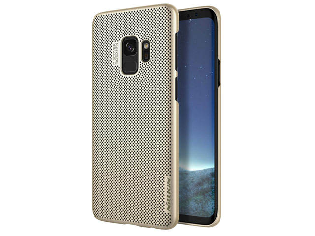 Чехол Nillkin Air case для Samsung Galaxy S9 (золотистый, пластиковый)