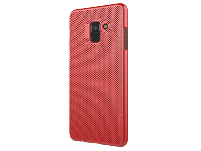 Чехол Nillkin Air case для Samsung Galaxy A8 plus 2018 (красный, пластиковый)