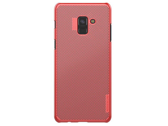 Чехол Nillkin Air case для Samsung Galaxy A8 plus 2018 (красный, пластиковый)