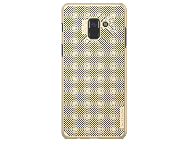 Чехол Nillkin Air case для Samsung Galaxy A8 plus 2018 (золотистый, пластиковый)