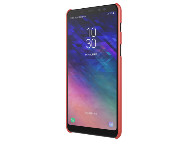 Чехол Nillkin Air case для Samsung Galaxy A8 2018 (красный, пластиковый)