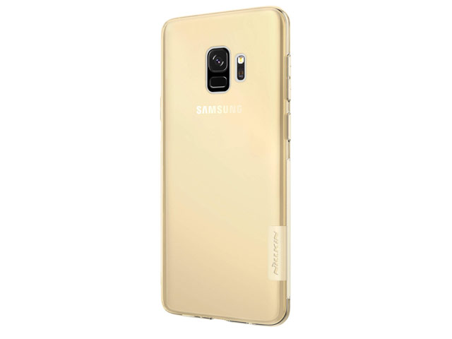 Чехол Nillkin Nature case для Samsung Galaxy S9 (золотистый, гелевый)