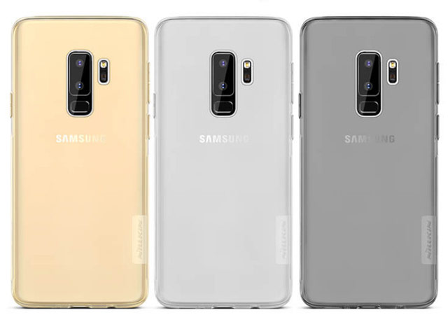 Чехол Nillkin Nature case для Samsung Galaxy S9 plus (серый, гелевый)