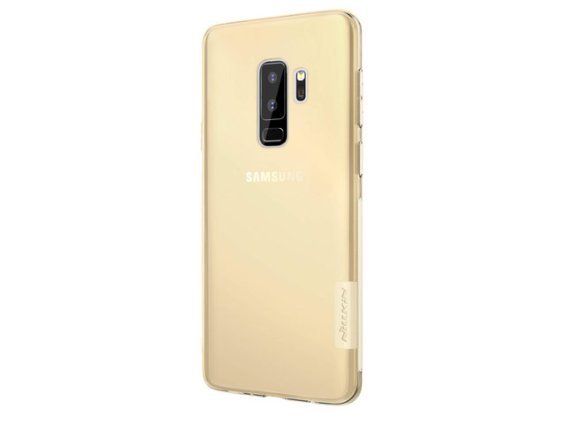 Чехол Nillkin Nature case для Samsung Galaxy S9 plus (золотистый, гелевый)