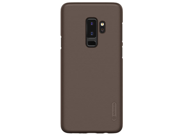 Чехол Nillkin Hard case для Samsung Galaxy S9 plus (темно-коричневый, пластиковый)