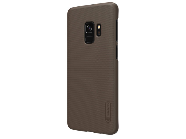 Чехол Nillkin Hard case для Samsung Galaxy S9 (темно-коричневый, пластиковый)