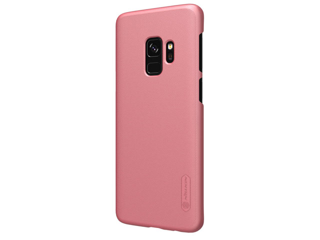 Чехол Nillkin Hard case для Samsung Galaxy S9 (розово-золотистый, пластиковый)