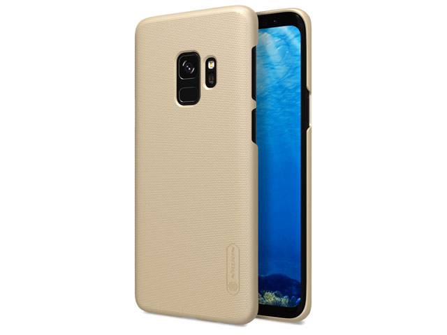 Чехол Nillkin Hard case для Samsung Galaxy S9 (золотистый, пластиковый)