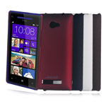 Чехол Jekod Hard case для HTC Windows Phone 8X (черный, пластиковый)