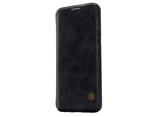Чехол Nillkin Qin leather case для Samsung Galaxy S9 plus (черный, кожаный)
