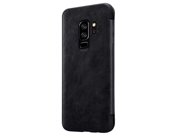 Чехол Nillkin Qin leather case для Samsung Galaxy S9 plus (черный, кожаный)