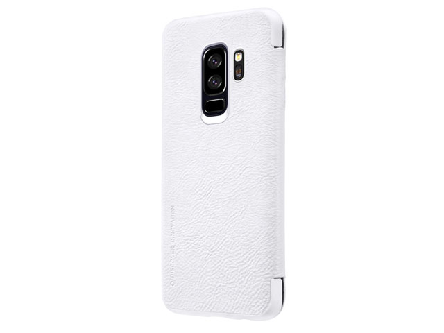 Чехол Nillkin Qin leather case для Samsung Galaxy S9 plus (белый, кожаный)