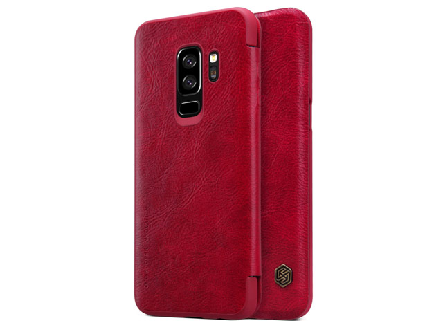 Чехол Nillkin Qin leather case для Samsung Galaxy S9 plus (красный, кожаный)