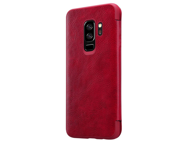 Чехол Nillkin Qin leather case для Samsung Galaxy S9 plus (красный, кожаный)