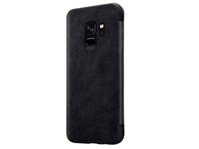 Чехол Nillkin Qin leather case для Samsung Galaxy S9 (черный, кожаный)