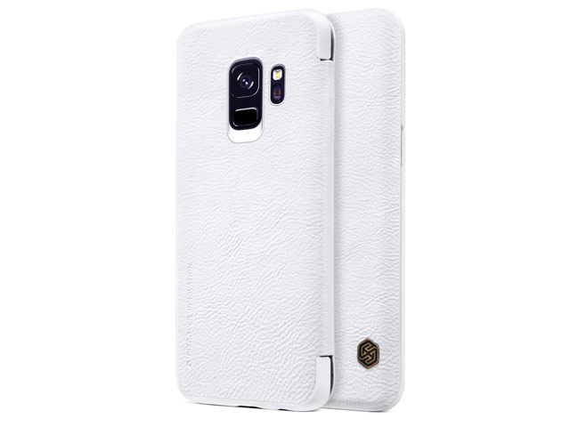 Чехол Nillkin Qin leather case для Samsung Galaxy S9 (белый, кожаный)