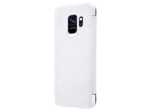 Чехол Nillkin Qin leather case для Samsung Galaxy S9 (белый, кожаный)