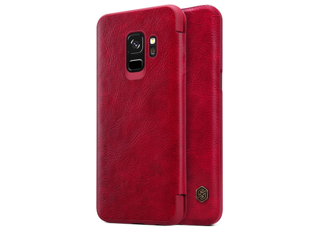 Чехол Nillkin Qin leather case для Samsung Galaxy S9 (красный, кожаный)