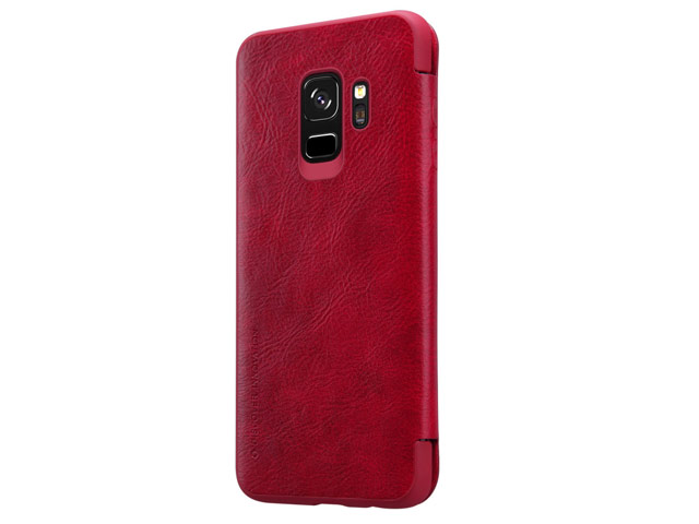 Чехол Nillkin Qin leather case для Samsung Galaxy S9 (красный, кожаный)