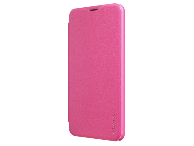 Чехол Nillkin Sparkle Leather Case для LG V30 (розовый, винилискожа)