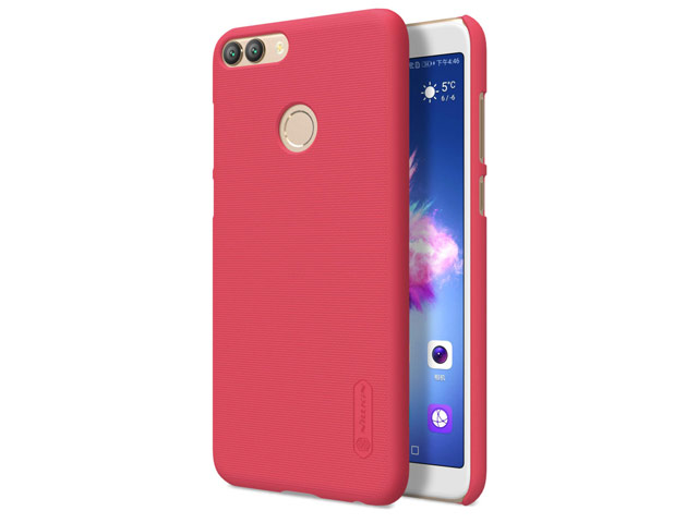 Чехол Nillkin Hard case для Huawei P smart (красный, пластиковый)