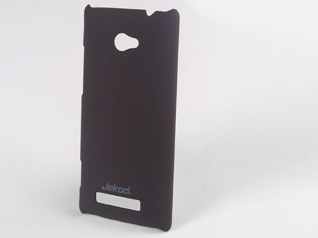Чехол Jekod Hard case для HTC Windows Phone 8X (коричневый, пластиковый)