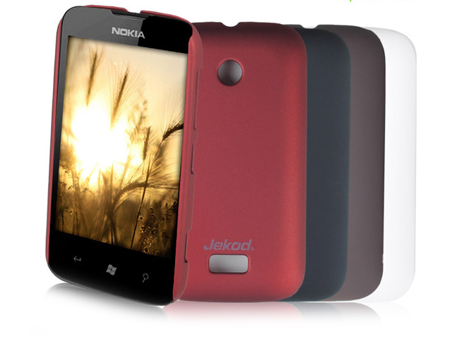 Чехол Jekod Hard case для Nokia Lumia 510 (черный, пластиковый)