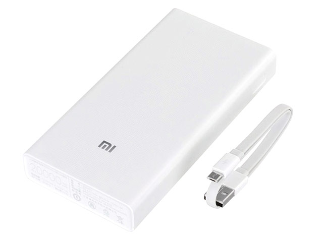 Внешняя батарея Xiaomi Mi Power Bank 2C универсальная (20000 mAh, белая)