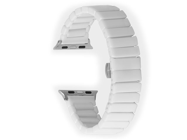 Ремешок для часов Synapse Ceramic Bracelet для Apple Watch (38 мм, белый, керамический)