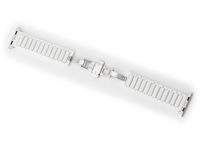 Ремешок для часов Synapse Ceramic Bracelet для Apple Watch (38 мм, белый, керамический)
