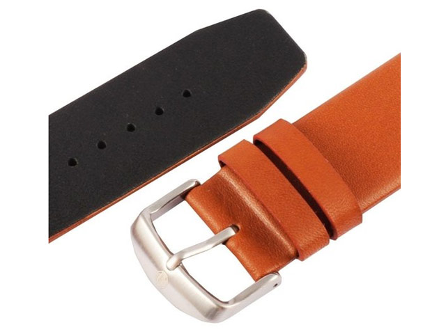 Ремешок для часов Kakapi Plain Leather Band для Apple Watch (42 мм, коричневый, кожаный)