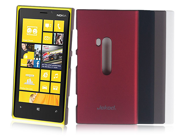 Чехол Jekod Hard case для Nokia Lumia 920 (белый, пластиковый)