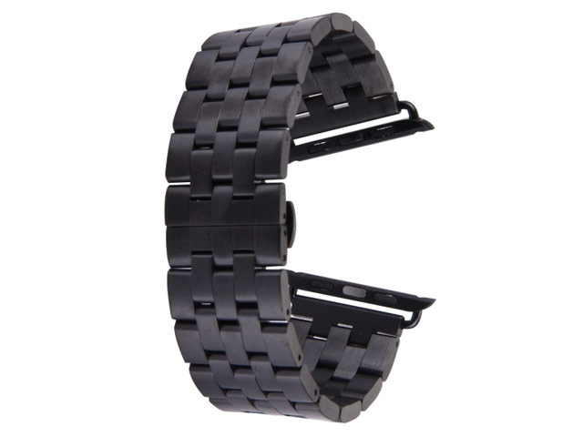 Ремешок для часов Synapse Metal Bracelet для Apple Watch (42 мм, черный, стальной)