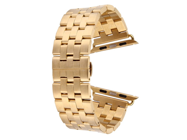Ремешок для часов Synapse Metal Bracelet для Apple Watch (42 мм, золотистый, стальной)