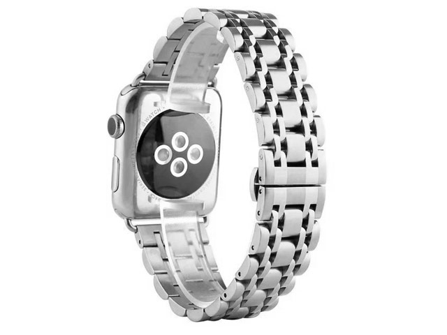 Ремешок для часов Synapse Metal Link Bracelet для Apple Watch (38 мм, серебристый, стальной)