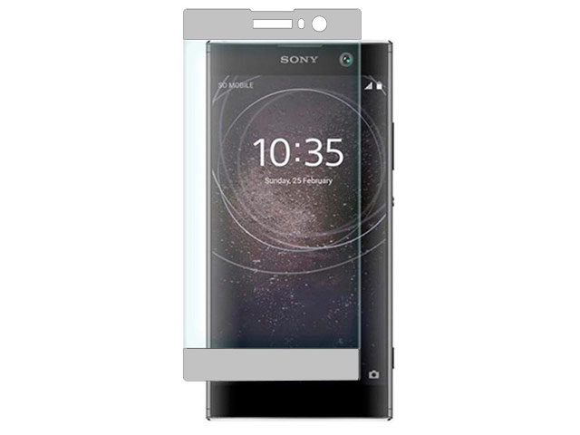 Защитная пленка Yotrix 3D Glass Protector для Sony Xperia XA2 (стеклянная, серебристая)