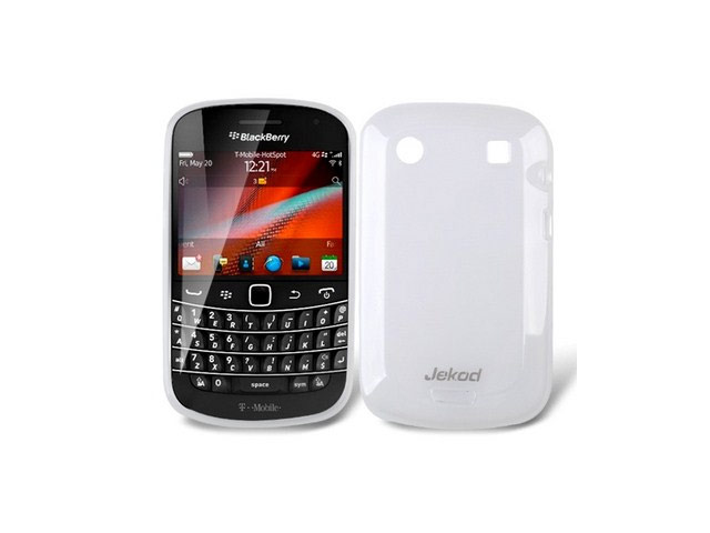 Чехол Jekod Soft case для BlackBerry Bold 9900 (черный, гелевый)