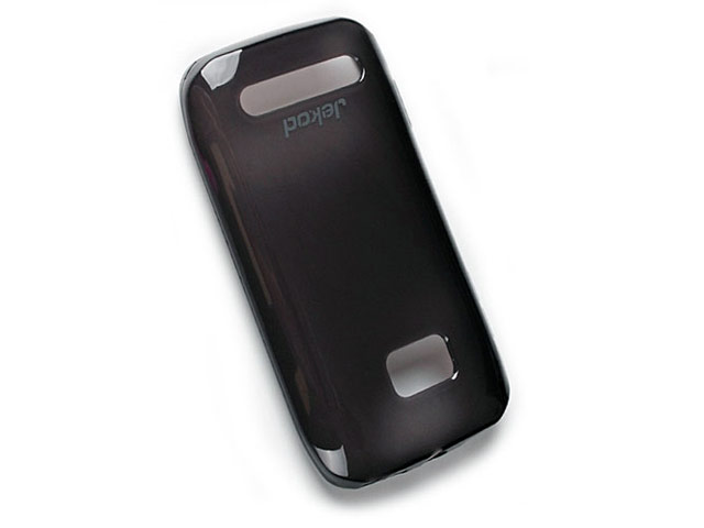 Чехол Jekod Soft case для Nokia Lumia 710 (черный, гелевый)