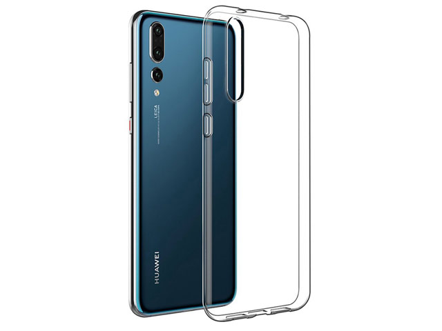 Чехол Yotrix UltrathinCase для Huawei P20 pro (прозрачный, гелевый)