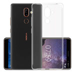 Чехол Yotrix UltrathinCase для Nokia 7 plus (прозрачный, гелевый)