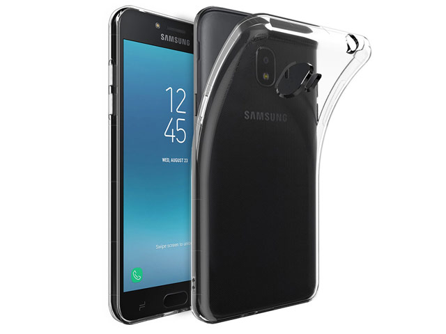 Чехол Yotrix UltrathinCase для Samsung Galaxy J2 pro 2018 (прозрачный, гелевый)