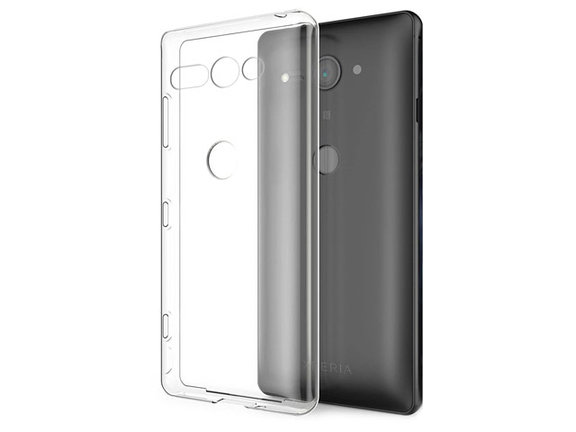 Чехол Yotrix UltrathinCase для Sony Xperia XZ2 compact (прозрачный, гелевый)