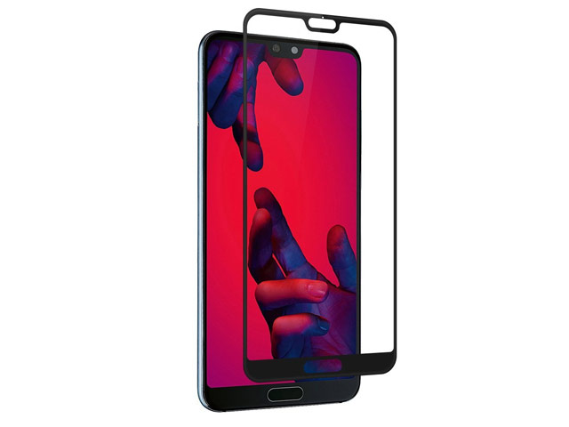 Защитная пленка Yotrix 3D Glass Protector для Huawei P20 (стеклянная, черная)