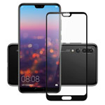 Защитная пленка Yotrix 3D Glass Protector для Huawei P20 pro (стеклянная, черная)