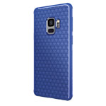Чехол Nillkin Weave case для Samsung Galaxy S9 (синий, гелевый)