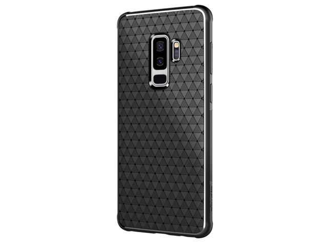 Чехол Nillkin Weave case для Samsung Galaxy S9 plus (черный, гелевый)