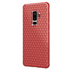 Чехол Nillkin Weave case для Samsung Galaxy S9 plus (красный, гелевый)