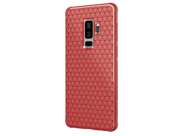 Чехол Nillkin Weave case для Samsung Galaxy S9 plus (красный, гелевый)