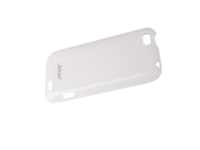 Чехол Jekod Soft case для HTC One V T320e (белый, гелевый)