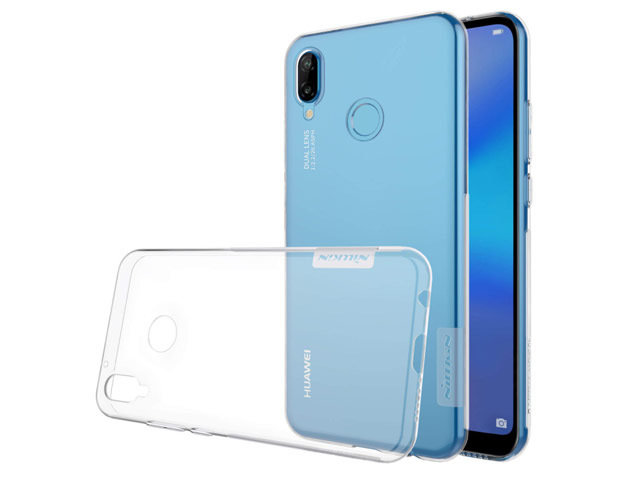 Чехол Nillkin Nature case для Huawei P20 lite (прозрачный, гелевый)